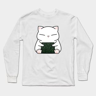 Chubby Cat Rice Ball Long Sleeve T-Shirt